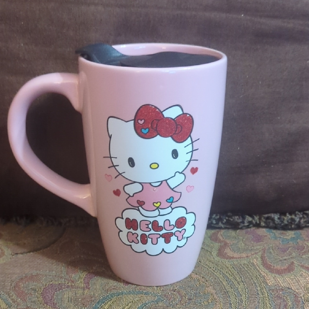 Hello Kitty Pink Ceramic Mug